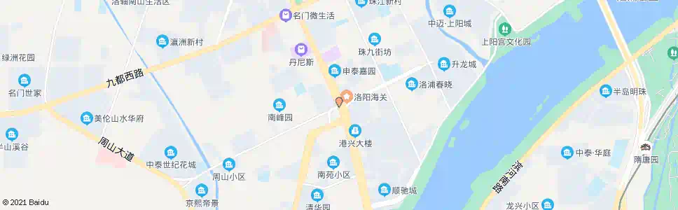 洛阳周山路南昌路口_公交站地图_洛阳公交_妙搜公交查询2025