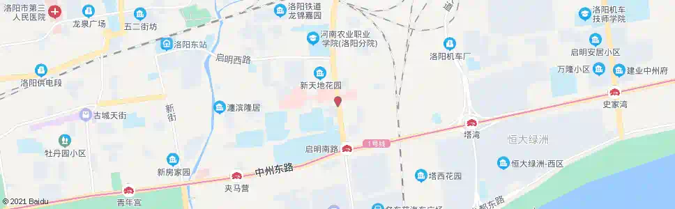 洛阳启明南路熙春西路口_公交站地图_洛阳公交_妙搜公交查询2025