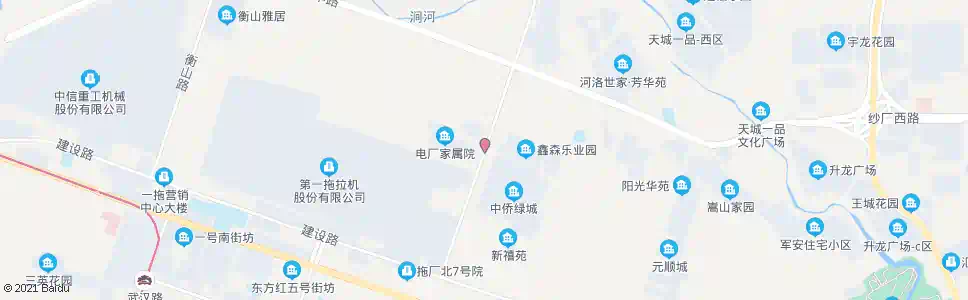 洛阳华山路中鑫巷口_公交站地图_洛阳公交_妙搜公交查询2025
