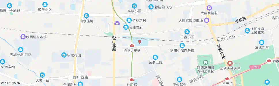 洛阳妯娌村_公交站地图_洛阳公交_妙搜公交查询2025