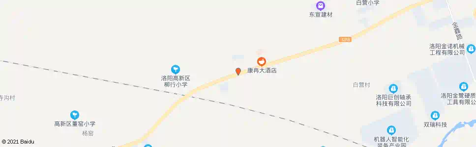 洛阳于营_公交站地图_洛阳公交_妙搜公交查询2025