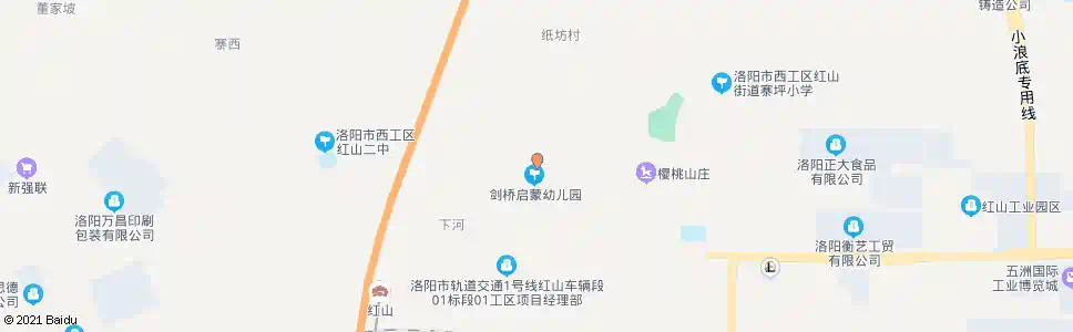 洛阳纸坊南_公交站地图_洛阳公交_妙搜公交查询2025