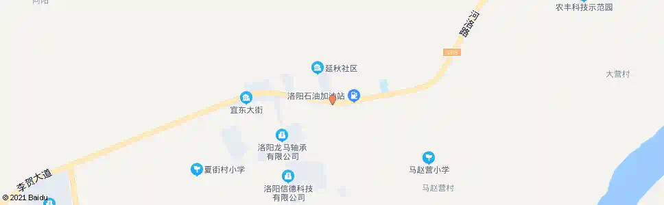 洛阳延秋市场_公交站地图_洛阳公交_妙搜公交查询2025
