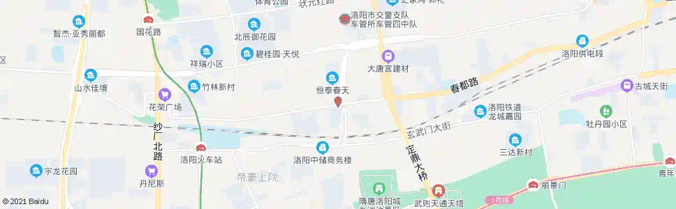 洛阳春都路东道口_公交站地图_洛阳公交_妙搜公交查询2025
