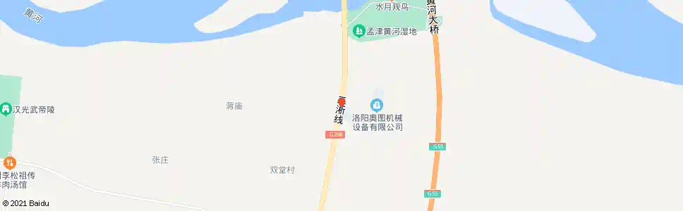 洛阳黄河桥南_公交站地图_洛阳公交_妙搜公交查询2025
