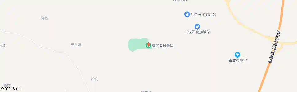 洛阳樱桃沟北_公交站地图_洛阳公交_妙搜公交查询2025