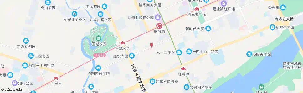 洛阳王城大道凯旋西路口南_公交站地图_洛阳公交_妙搜公交查询2025