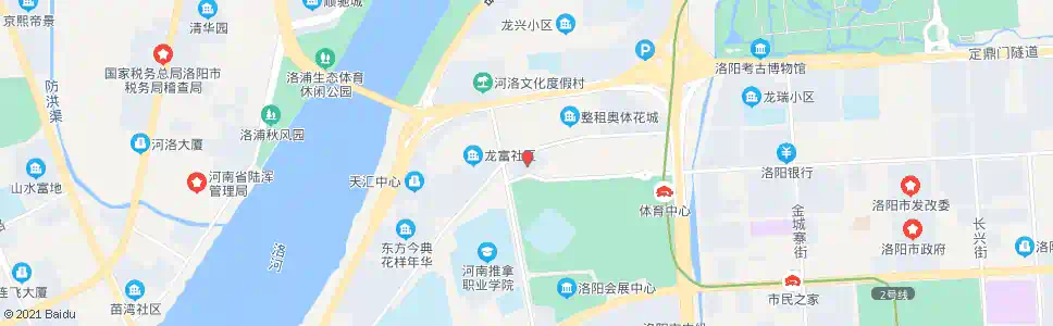 洛阳龙富小区_公交站地图_洛阳公交_妙搜公交查询2025