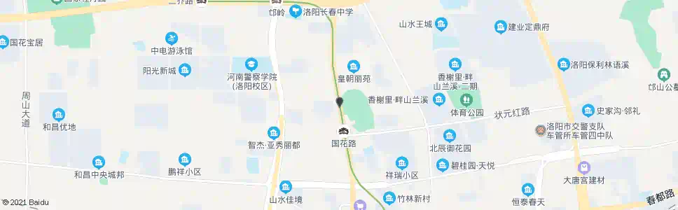 洛阳国花路烈士陵园西_公交站地图_洛阳公交_妙搜公交查询2025