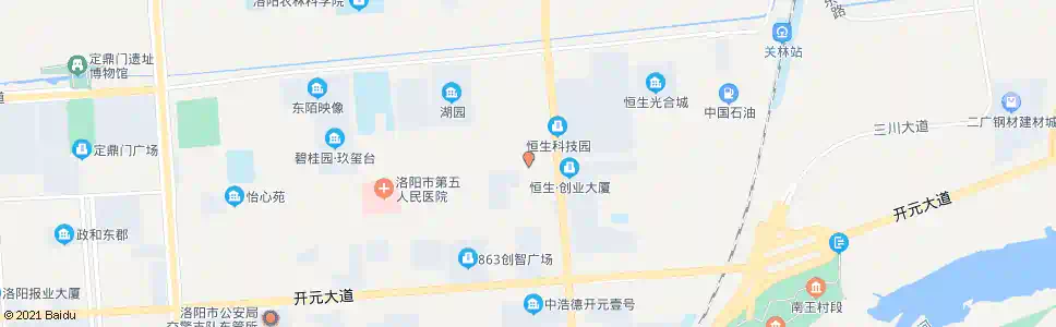 洛阳太康路汇通街口西_公交站地图_洛阳公交_妙搜公交查询2025