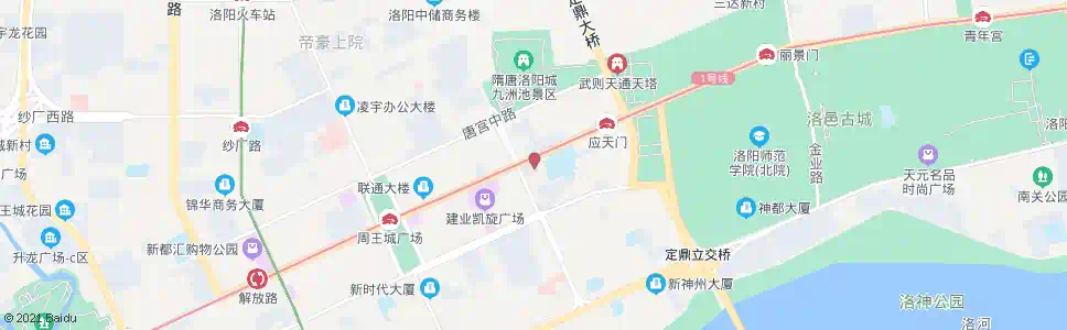 洛阳眼科医院_公交站地图_洛阳公交_妙搜公交查询2025