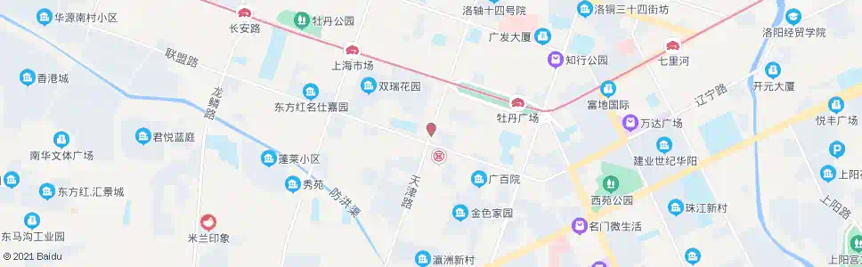 洛阳天津路联盟路口北_公交站地图_洛阳公交_妙搜公交查询2025