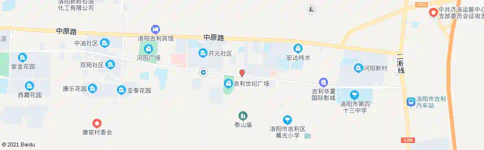洛阳里村市场_公交站地图_洛阳公交_妙搜公交查询2025