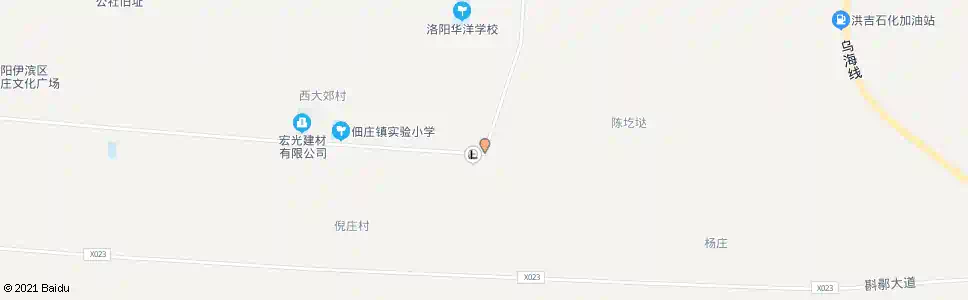 洛阳东大郊_公交站地图_洛阳公交_妙搜公交查询2025