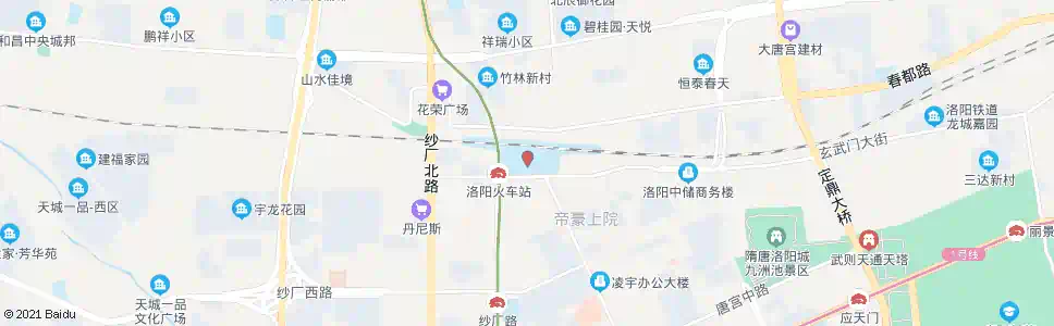 洛阳白园_公交站地图_洛阳公交_妙搜公交查询2025