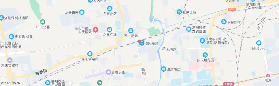洛阳中原物流中心东站_公交站地图_洛阳公交_妙搜公交查询2025
