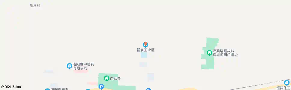 洛阳翟泉工业区_公交站地图_洛阳公交_妙搜公交查询2025