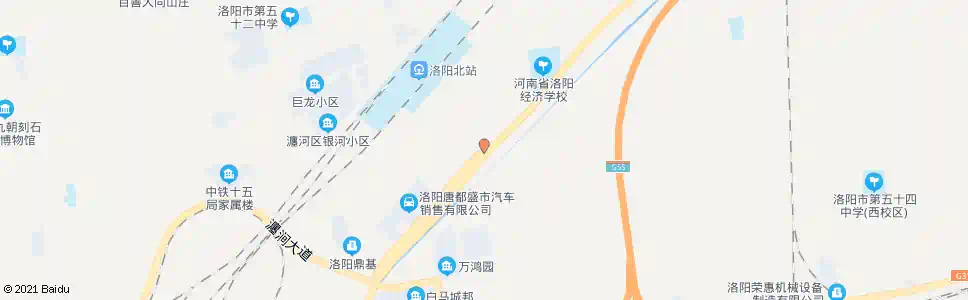 洛阳大杨树_公交站地图_洛阳公交_妙搜公交查询2025