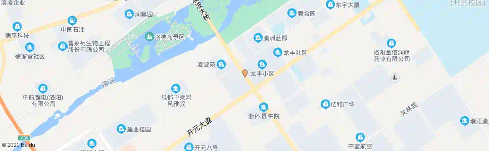 洛阳凌波大桥南_公交站地图_洛阳公交_妙搜公交查询2025