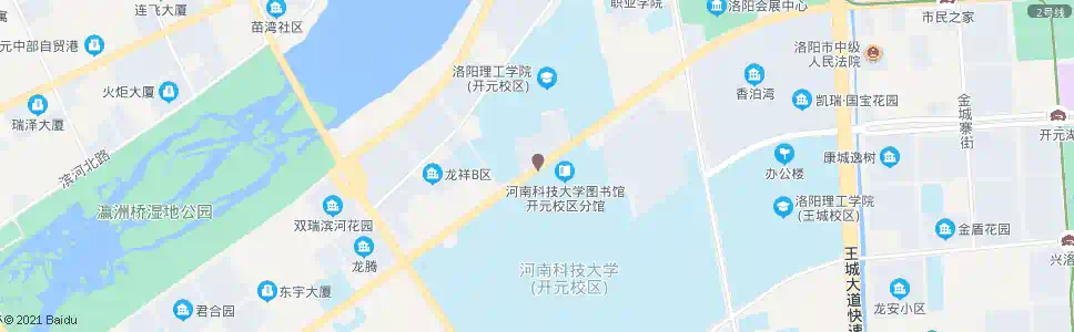 洛阳洛阳理工学院西区南门_公交站地图_洛阳公交_妙搜公交查询2025