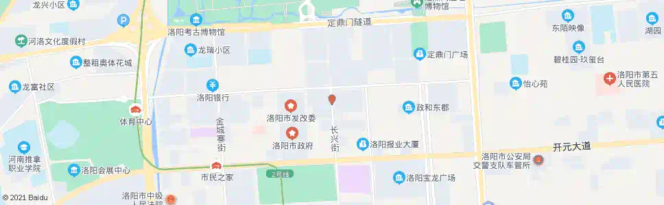 洛阳长兴街政和路口北_公交站地图_洛阳公交_妙搜公交查询2025
