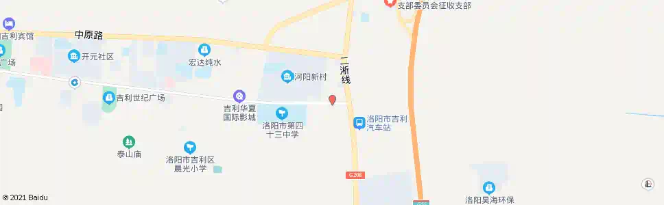 洛阳坡底_公交站地图_洛阳公交_妙搜公交查询2025