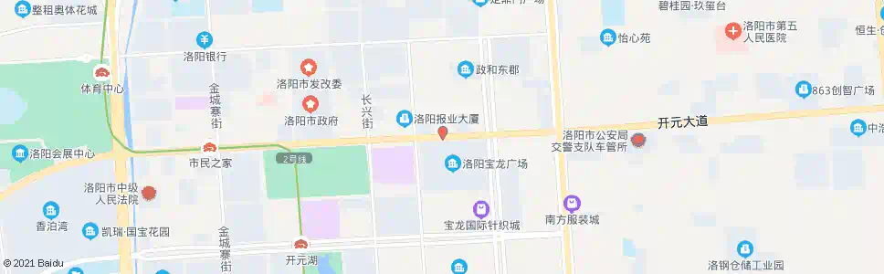 洛阳厚载门街开元大道口_公交站地图_洛阳公交_妙搜公交查询2025