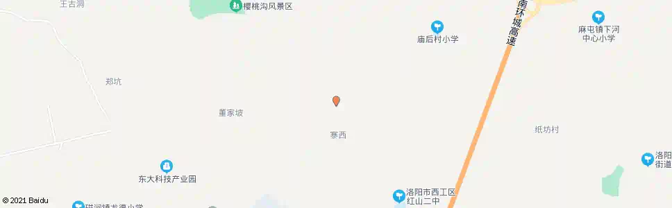 洛阳解家坑_公交站地图_洛阳公交_妙搜公交查询2025
