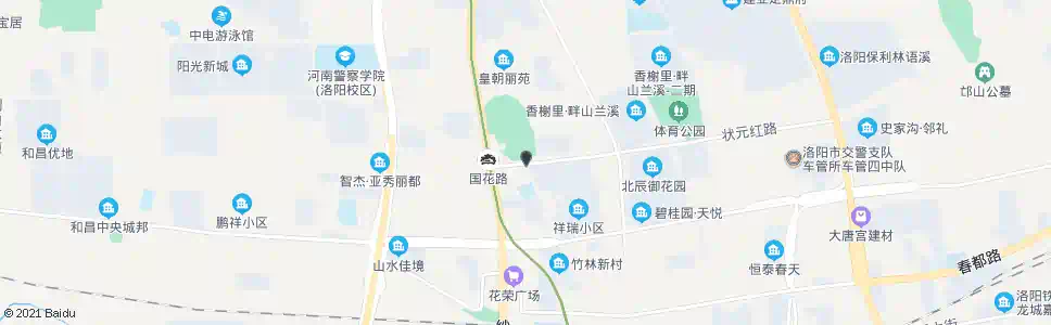 洛阳状元红路陵园路口_公交站地图_洛阳公交_妙搜公交查询2025