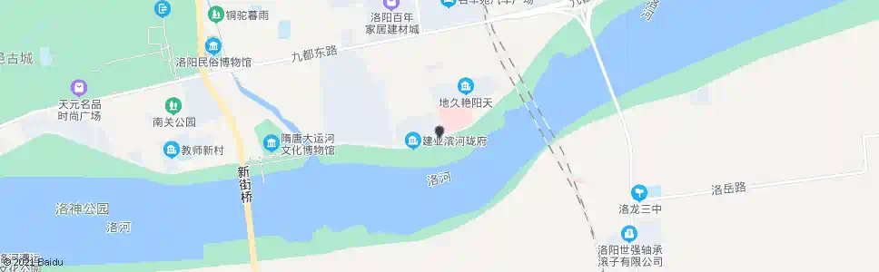 洛阳启明南路滨河北路口北_公交站地图_洛阳公交_妙搜公交查询2025