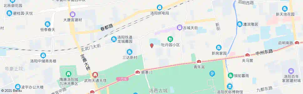 洛阳唐宫东路环城西路口东_公交站地图_洛阳公交_妙搜公交查询2025