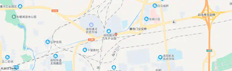 洛阳唐寺门_公交站地图_洛阳公交_妙搜公交查询2025