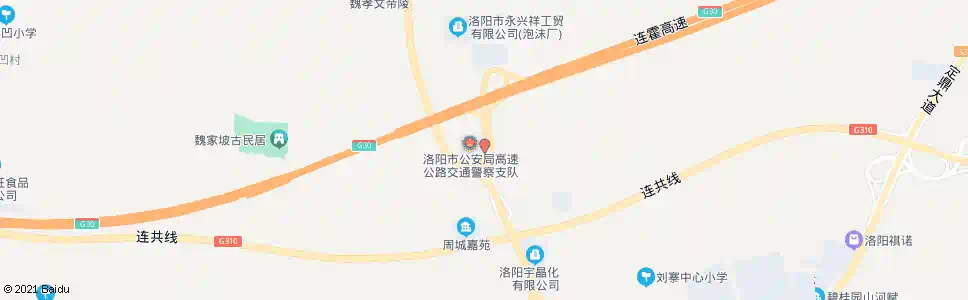 洛阳高速引线口_公交站地图_洛阳公交_妙搜公交查询2025
