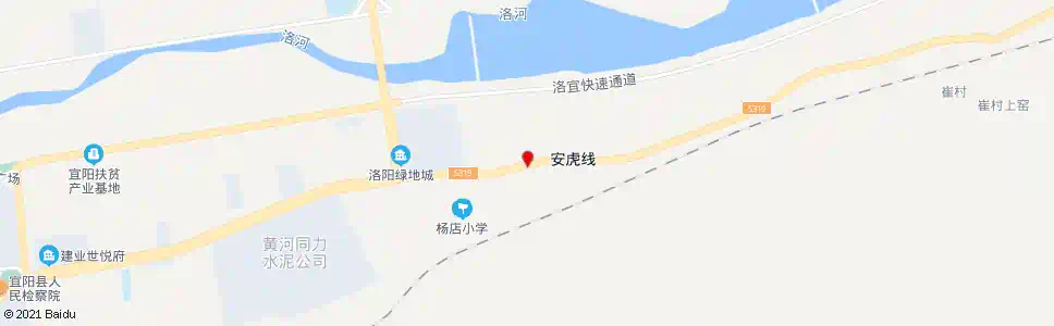 洛阳杨店_公交站地图_洛阳公交_妙搜公交查询2025