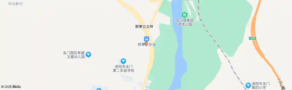 洛阳郭寨_公交站地图_洛阳公交_妙搜公交查询2025
