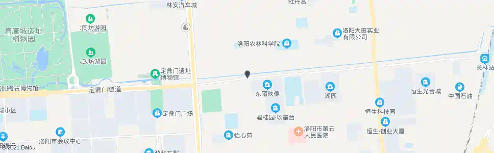 洛阳古城路忠义街口_公交站地图_洛阳公交_妙搜公交查询2025