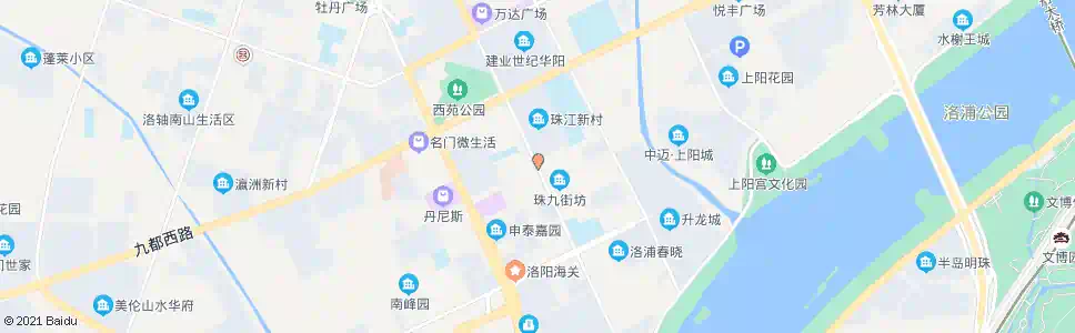 洛阳丽新路丽春东路口_公交站地图_洛阳公交_妙搜公交查询2025