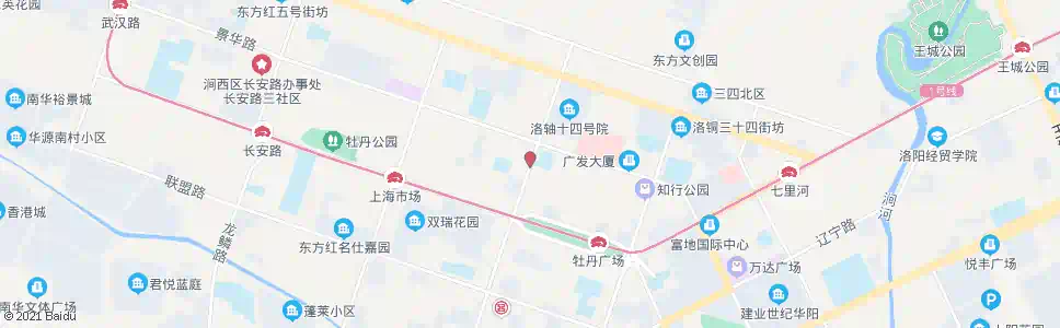 洛阳天津路景华路口南_公交站地图_洛阳公交_妙搜公交查询2025