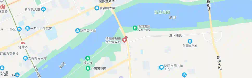 洛阳洛河大桥南_公交站地图_洛阳公交_妙搜公交查询2025