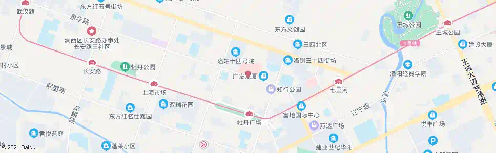 洛阳景华路皖中路口_公交站地图_洛阳公交_妙搜公交查询2025