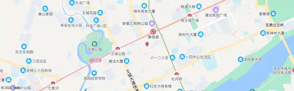 洛阳纱厂南路凯旋西路口_公交站地图_洛阳公交_妙搜公交查询2025