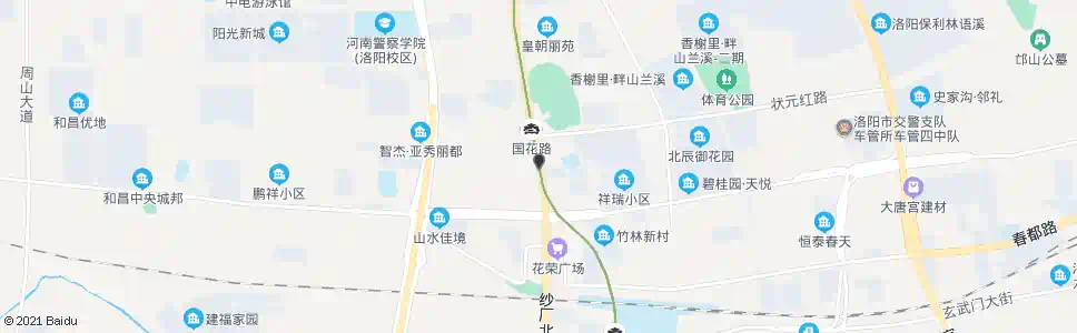 洛阳国花路状元红路口_公交站地图_洛阳公交_妙搜公交查询2025