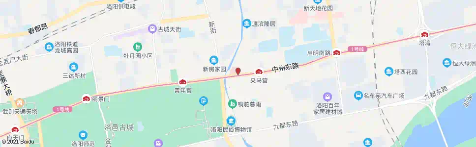 洛阳工商银行_公交站地图_洛阳公交_妙搜公交查询2025