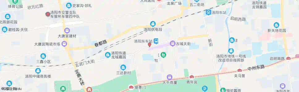 洛阳环城北路建安街口_公交站地图_洛阳公交_妙搜公交查询2025