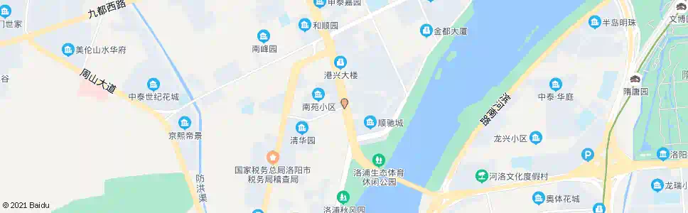 洛阳民居清华园(南苑路南昌路口)_公交站地图_洛阳公交_妙搜公交查询2025