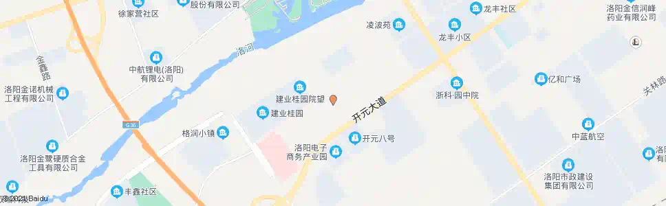 洛阳后河_公交站地图_洛阳公交_妙搜公交查询2025