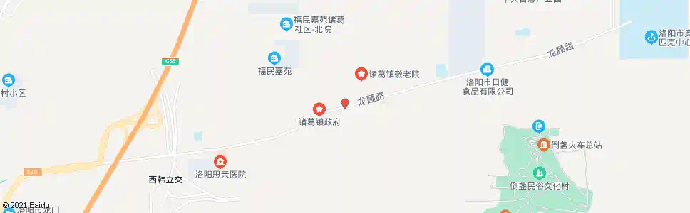 洛阳诸葛东_公交站地图_洛阳公交_妙搜公交查询2025