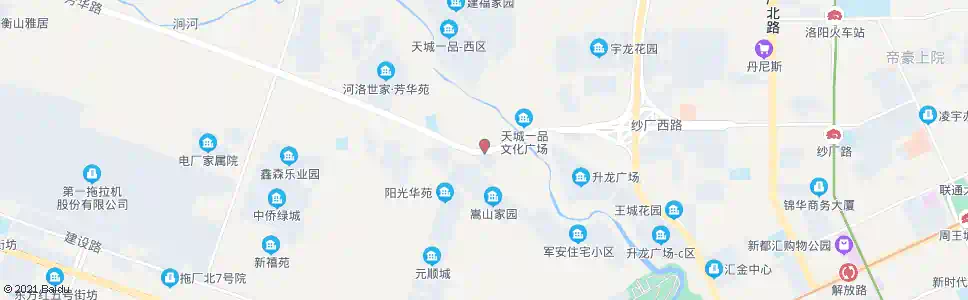洛阳芳华路嵩山路口同乐寨_公交站地图_洛阳公交_妙搜公交查询2025