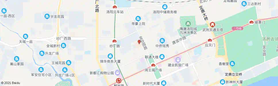 洛阳科大二附院_公交站地图_洛阳公交_妙搜公交查询2025