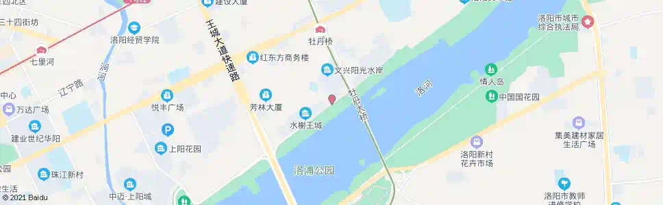 洛阳滨河北路牡丹桥西_公交站地图_洛阳公交_妙搜公交查询2025
